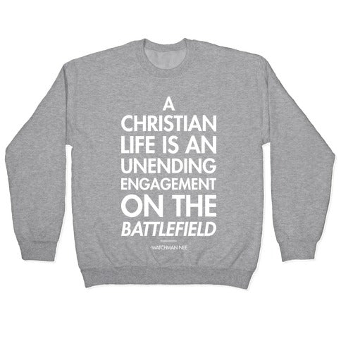 "Christian Life" Watchman Nee Crewneck Sweatshirt